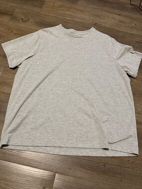 George Men's Short Sleeve Crewneck T-Shirt - Heather Gray